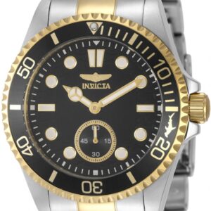 invicta pro diver quartz black dial men's watch 49426