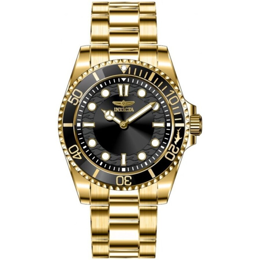 invicta pro diver quartz black dial men's watch 49701 invicta pro diver quartz black dial men's watch 49701