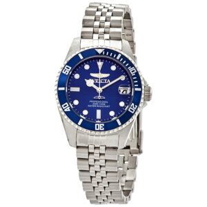 invicta pro diver quartz blue dial ladies watch 29187