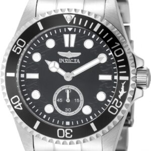 invicta pro diver quartz charcoal dial men's watch 49431