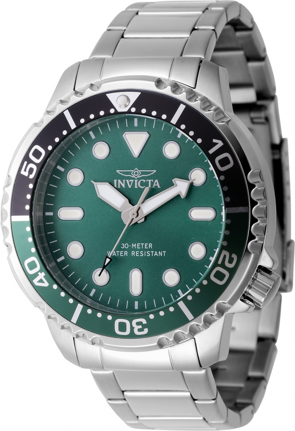 invicta pro diver quartz green dial sprite bezel men's watch 47220 invicta pro diver quartz green dial sprite bezel men's watch 47220