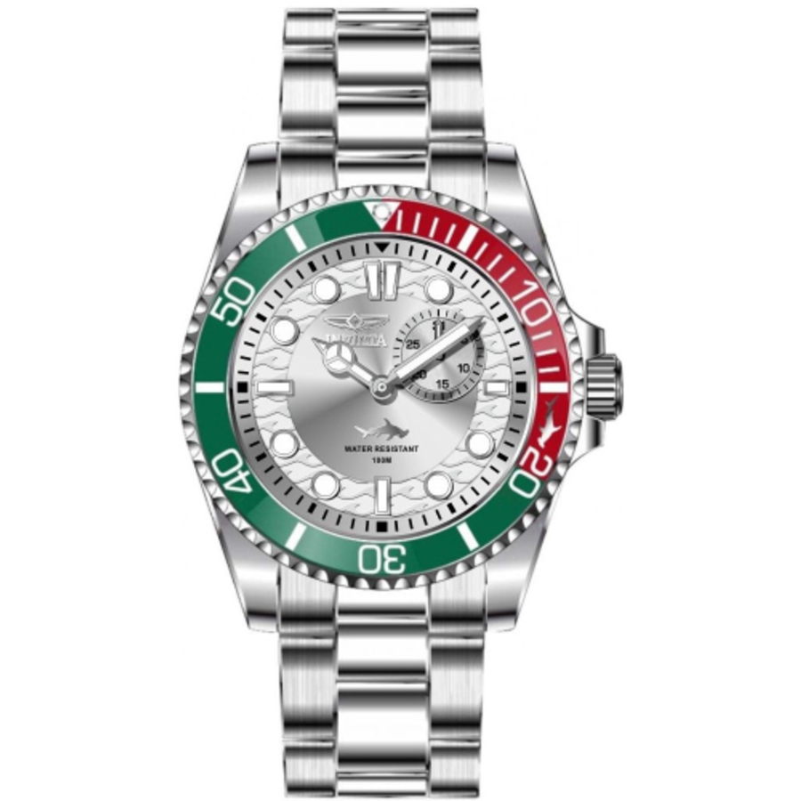 invicta pro diver quartz silver dial men's watch 49276 invicta pro diver quartz silver dial men's watch 49276