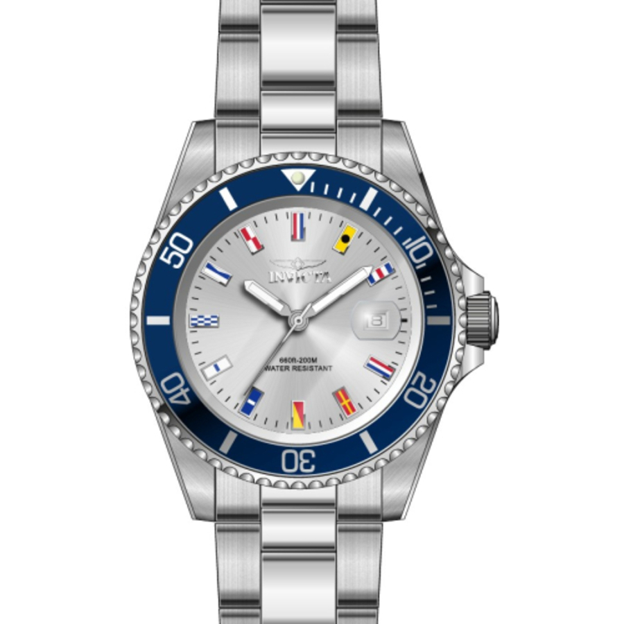 invicta pro diver quartz silver dial men's watch 49885 invicta pro diver quartz silver dial men's watch 49885