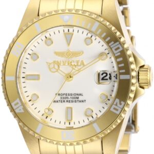 invicta pro diver quartz white dial ladies watch 29192