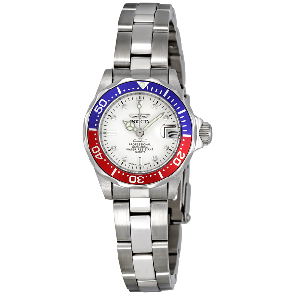 invicta pro diver white dial pepsi bezel ladies watch 8940 invicta pro diver white dial pepsi bezel ladies watch 8940