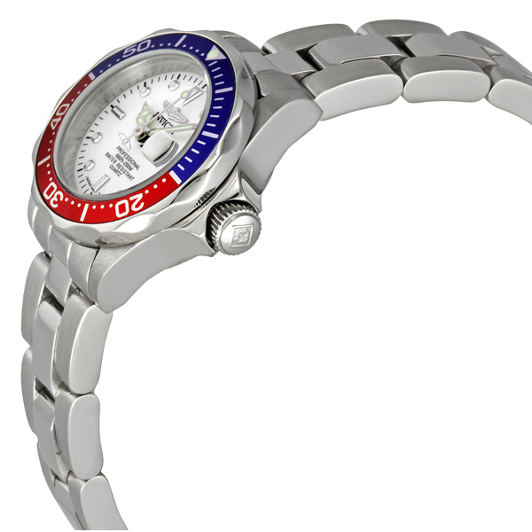 invicta pro diver white dial pepsi bezel ladies watch 8940 invicta pro diver white dial pepsi bezel ladies watch 8940