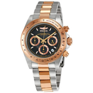 invicta professional speedway chronograph black dial men's watch 6932