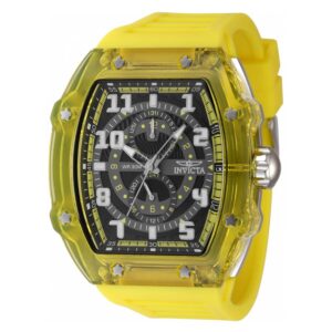 invicta racing quartz black dial men's watch 48449