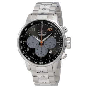 invicta s1 rally chronograph black dial men's watch 23084