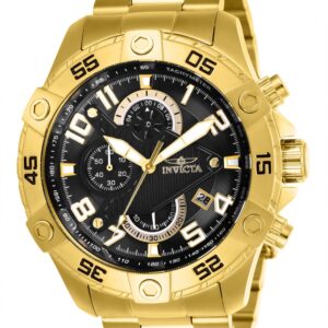 invicta s1 rally chronograph black dial men's watch 26097