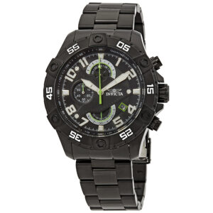 invicta s1 rally chronograph black dial men's watch 26101