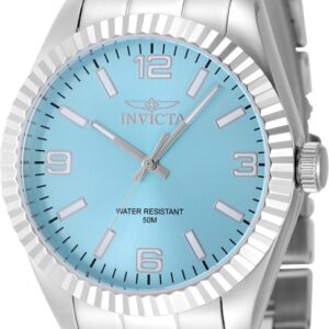 invicta specialty blue dial ladies watch 48905