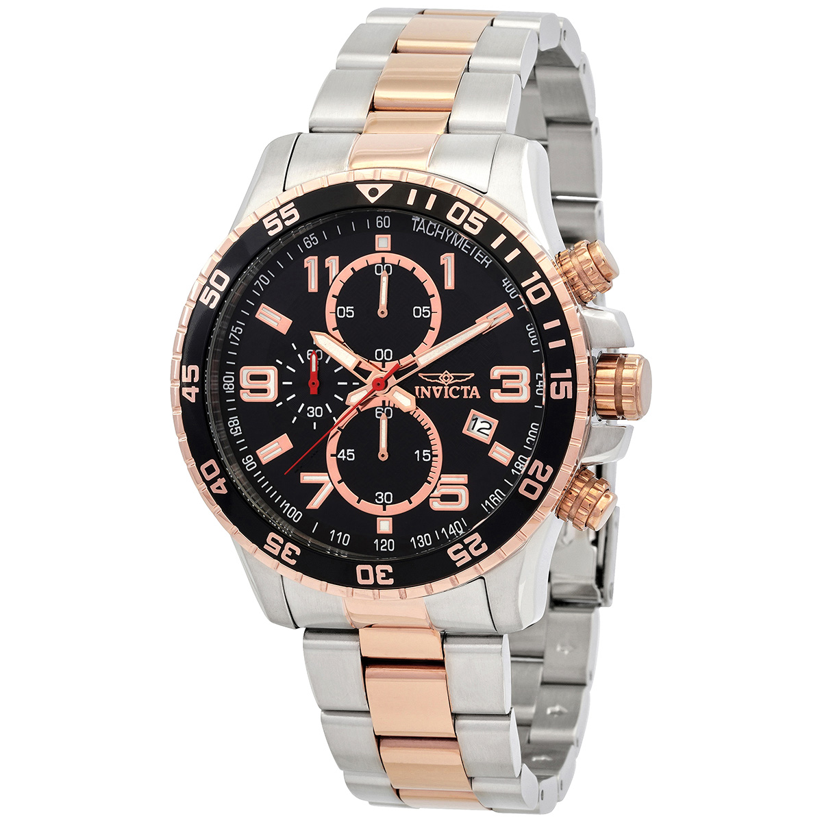 invicta specialty chronograph black dial stainless steel men's watch 14877 invicta specialty chronograph black dial stainless steel men's watch 14877