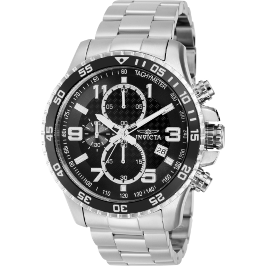 invicta specialty chronograph quartz black dial men's watch 37146 invicta specialty chronograph quartz black dial men's watch 37146