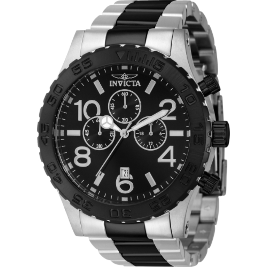 invicta specialty chronograph quartz black dial men's watch 40606 invicta specialty chronograph quartz black dial men's watch 40606