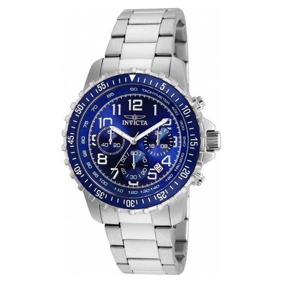 invicta specialty ii collection chronograph blue dial men's watch 6621 invicta specialty ii collection chronograph blue dial men's watch 6621