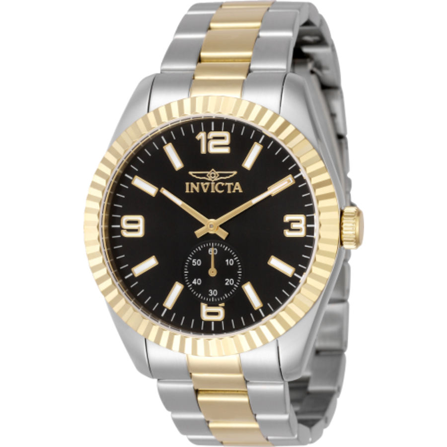invicta specialty quartz black dial men's watch 49384 invicta specialty quartz black dial men's watch 49384