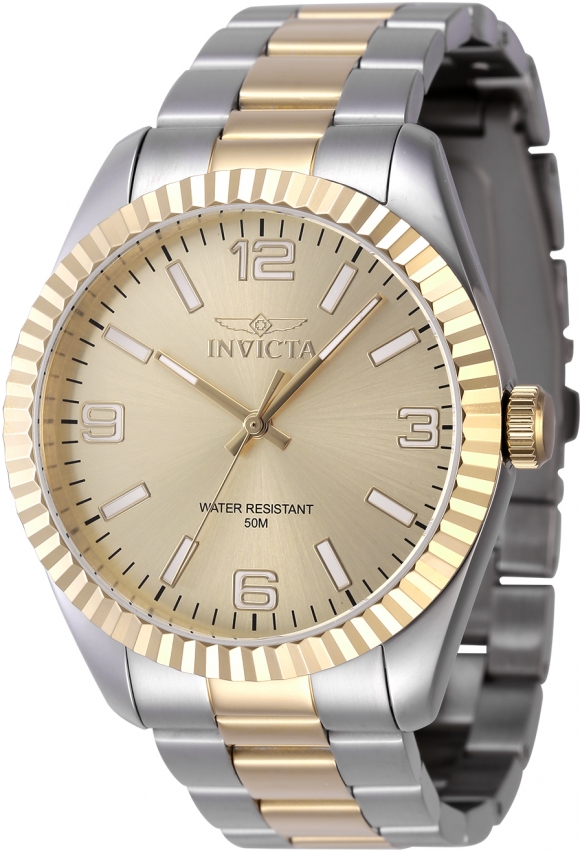 invicta specialty quartz gold dial men's watch 47457 invicta specialty quartz gold dial men's watch 47457