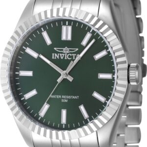 invicta specialty quartz green dial men's watch 47480