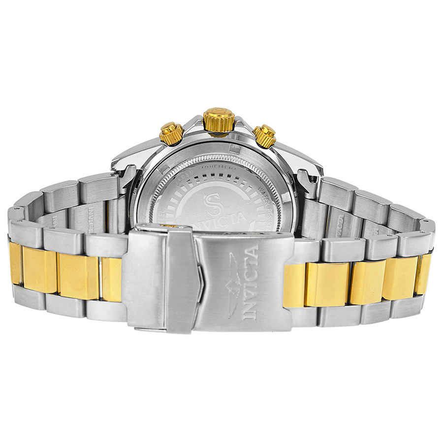 invicta speedway analog gold dial two tone men's watch 14930 invicta speedway analog gold dial two tone men's watch 14930