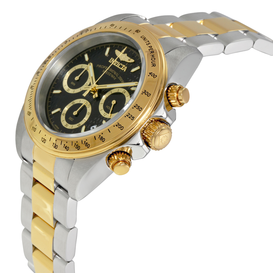 invicta speedway chronograph black dial men's watch 9224 invicta speedway chronograph black dial men's watch 9224
