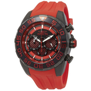 invicta speedway chronograph black dial men's watch 26310