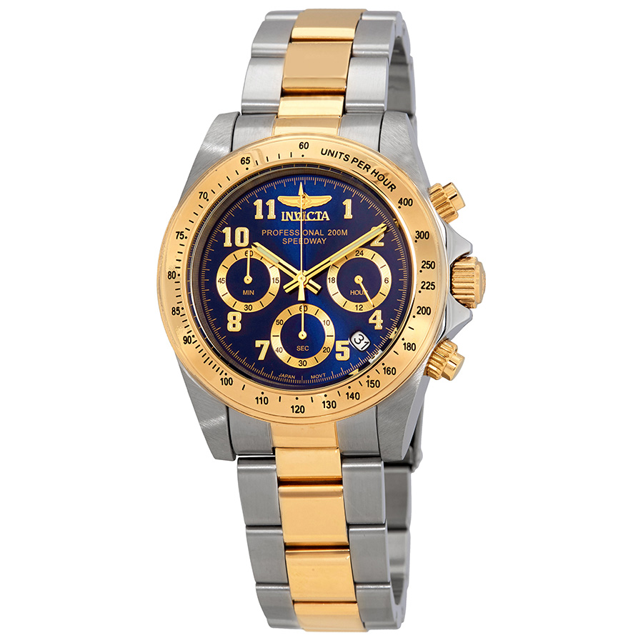 invicta speedway chronograph blue dial men's watch 17028 invicta speedway chronograph blue dial men's watch 17028