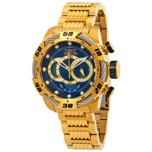 invicta speedway chronograph blue dial men's watch 25483