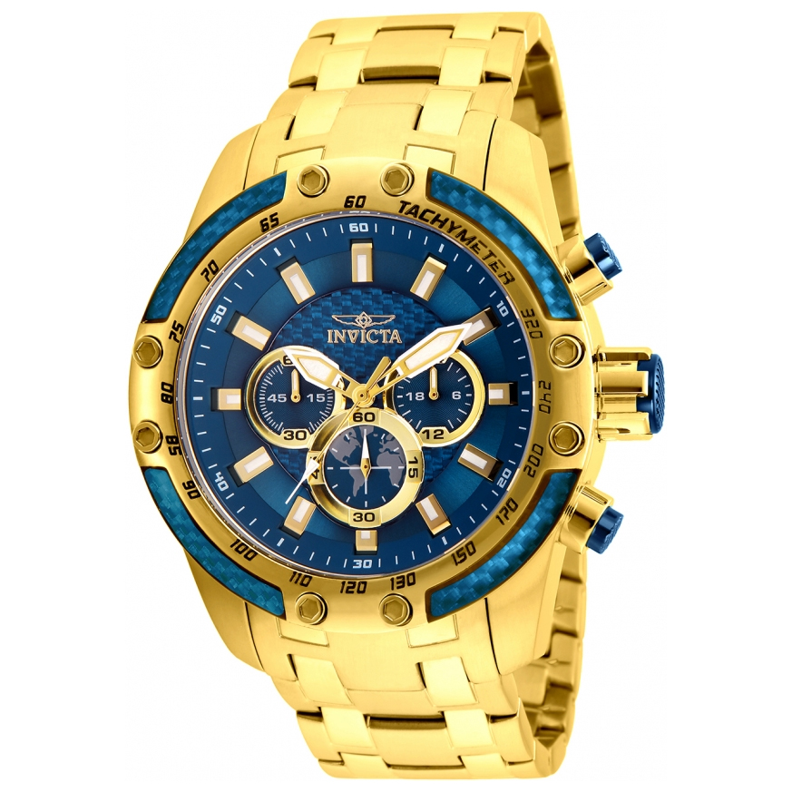 invicta speedway chronograph blue dial men's watch 25945 invicta speedway chronograph blue dial men's watch 25945