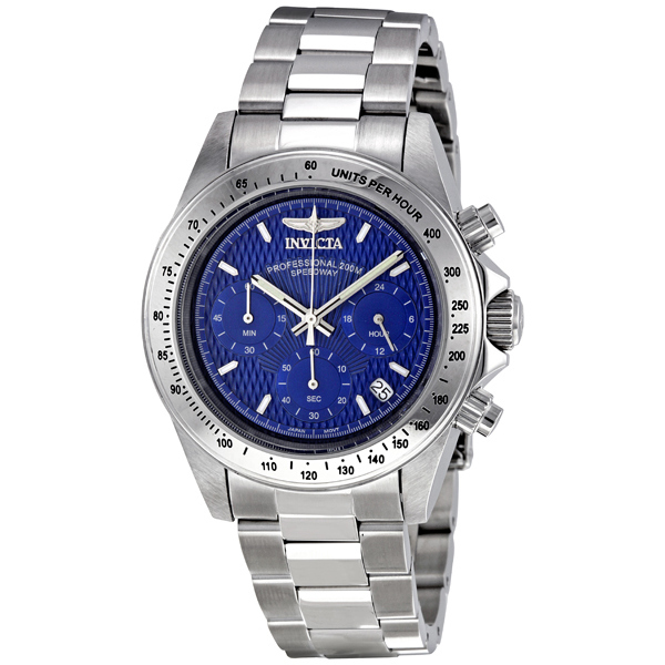 invicta speedway chronograph blue dial men's watch 9329 invicta speedway chronograph blue dial men's watch 9329