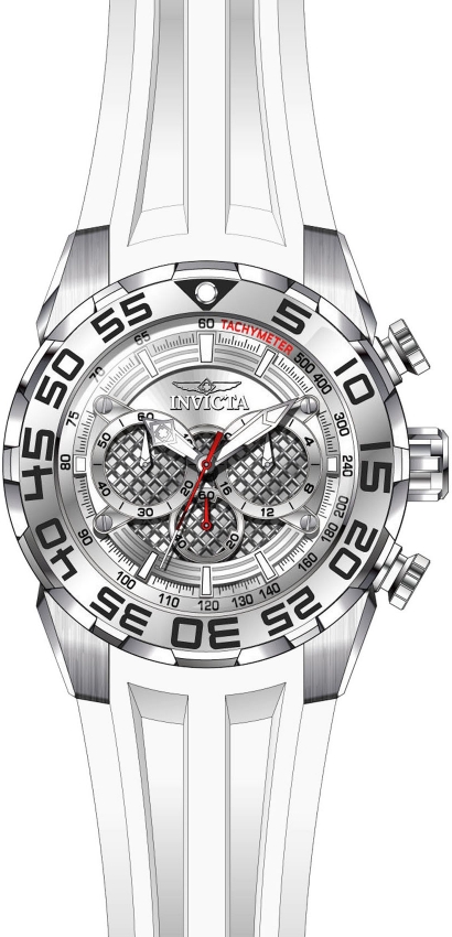 invicta speedway chronograph silver dial men's watch 26299 invicta speedway chronograph silver dial men's watch 26299