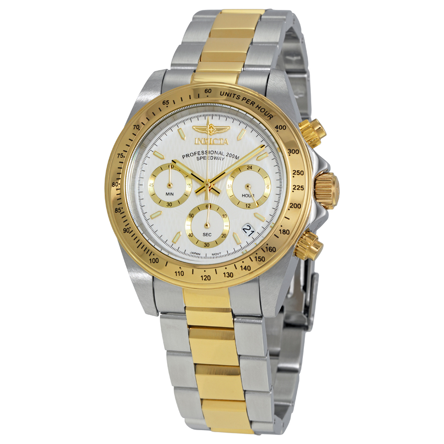 invicta speedway chronograph white dial men's watch 9212 invicta speedway chronograph white dial men's watch 9212
