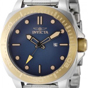 invicta speedway quartz blue dial men's watch 49101