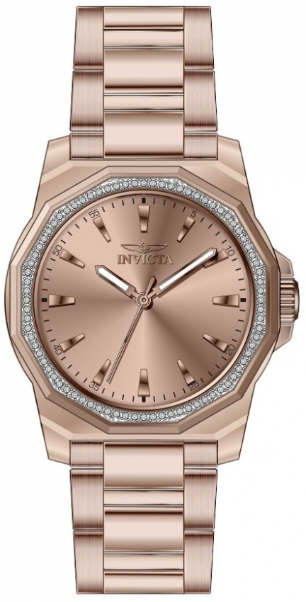 invicta speedway quartz crystal rose gold dial ladies watch 49115 invicta speedway quartz crystal rose gold dial ladies watch 49115