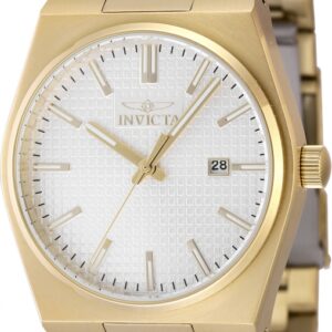 invicta speedway zager exclusive quartz silver dial men's watch 48400