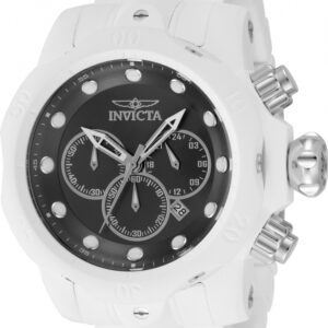 invicta venom phantom chronograph gmt quartz gunmetal dial men's watch 48223