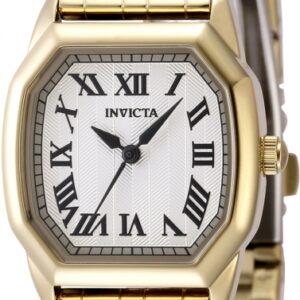 invicta wildflower quartz silver dial ladies watch 48959
