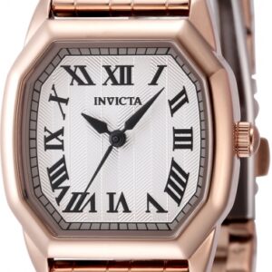 invicta wildflower quartz silver dial ladies watch 48960