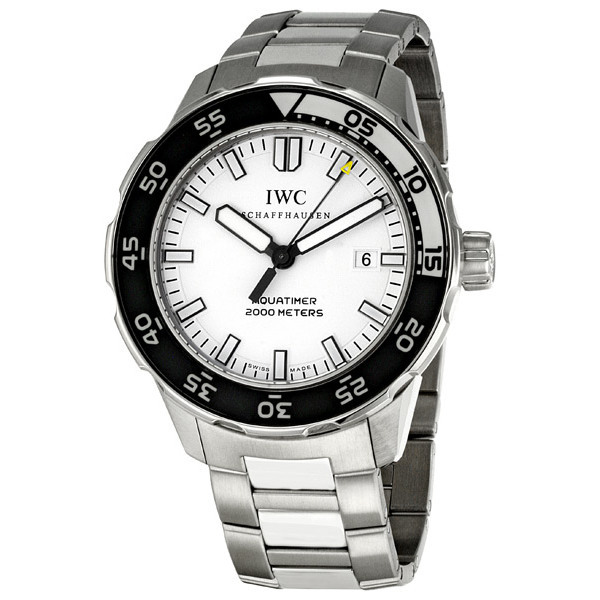 iwc aquatimer automatic white dial men's watch iw356805 iwc aquatimer automatic white dial men's watch iw356805