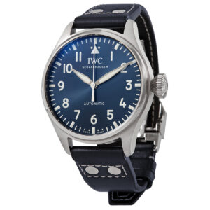 iwc big pilot 43 automatic blue dial men's watch iw329303