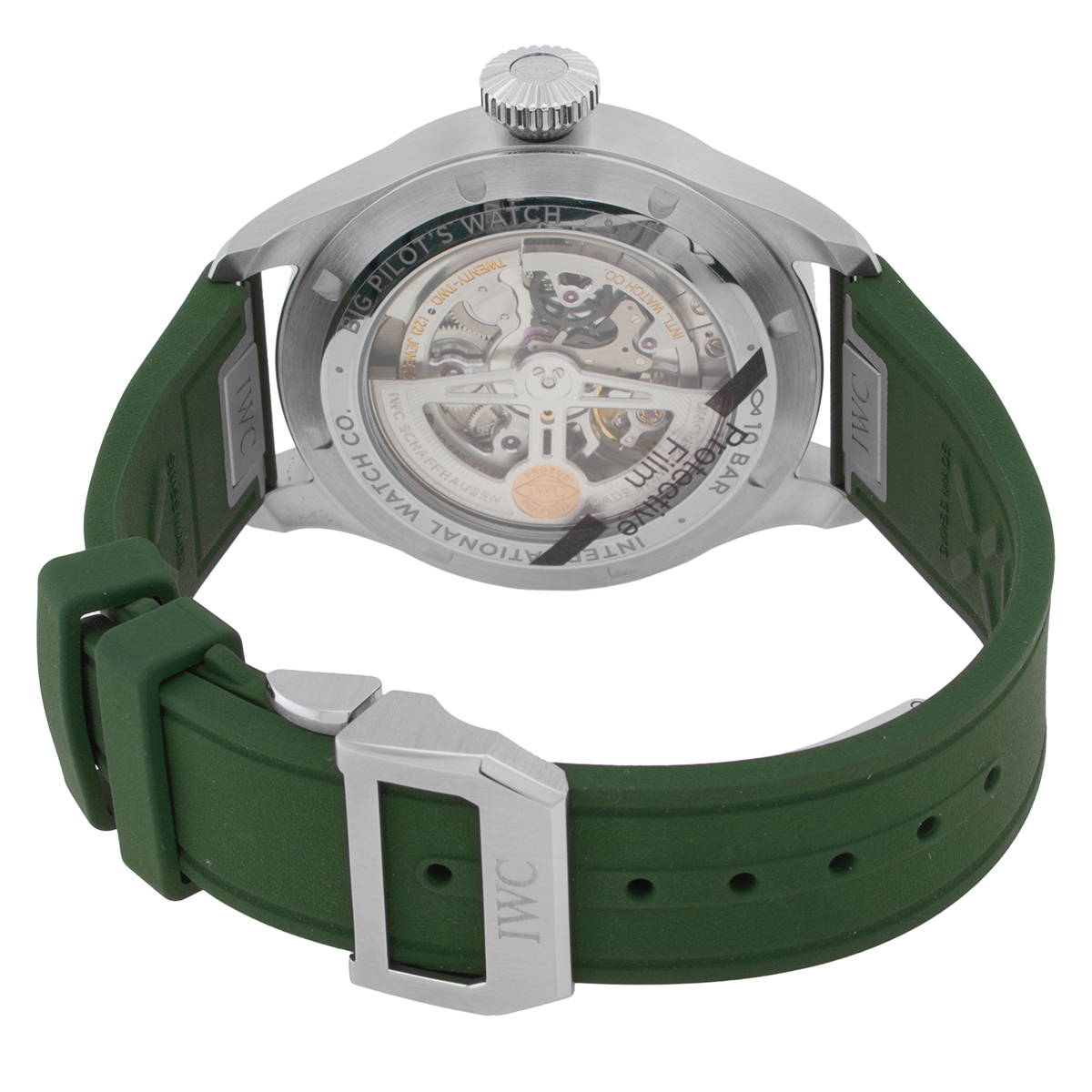 iwc big pilot 43 automatic green dial men's watch iw329306 iwc big pilot 43 automatic green dial men's watch iw329306