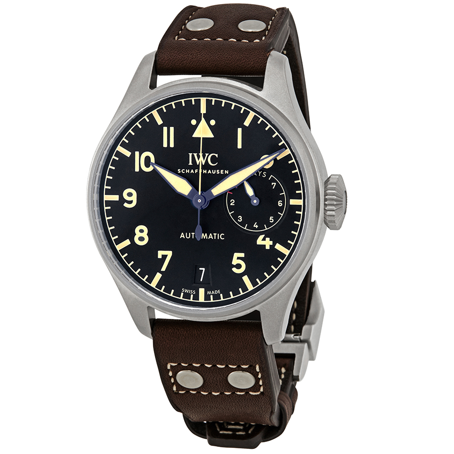 iwc big pilots automatic black dial men's watch iw501004 iwc big pilots automatic black dial men's watch iw501004