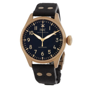 iwc big pilots mr porter edition automatic black dial men's watch iw329703