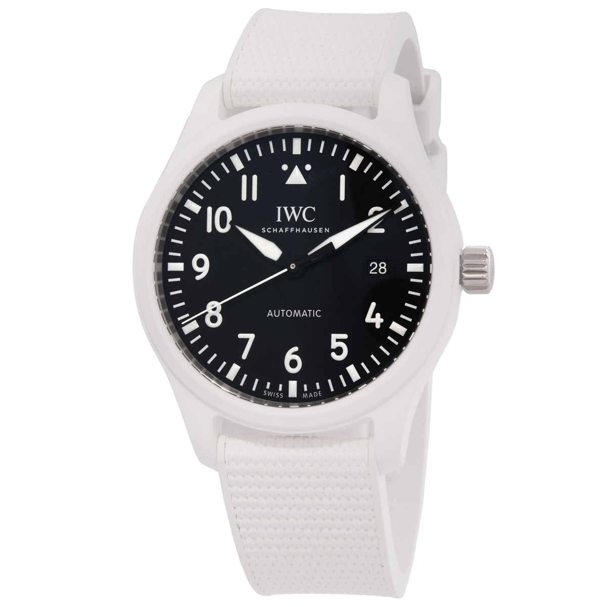 iwc pilot 41 top gun lake tahoe automatic black dial men's watch iw328104 iwc pilot 41 top gun lake tahoe automatic black dial men's watch iw328104