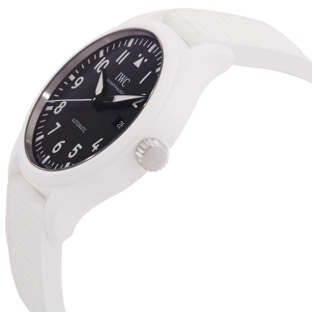 iwc pilot 41 top gun lake tahoe automatic black dial men's watch iw328104 iwc pilot 41 top gun lake tahoe automatic black dial men's watch iw328104