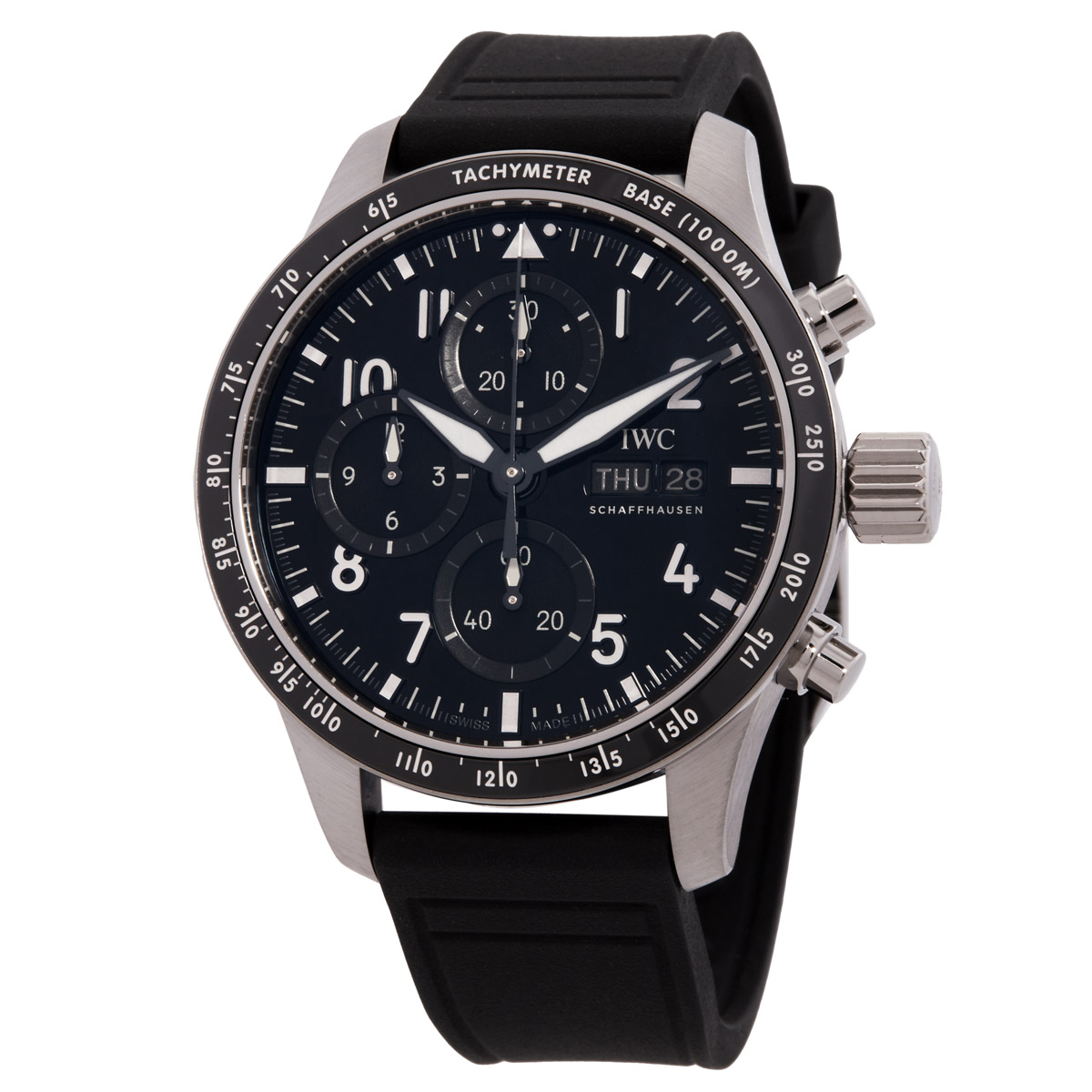 iwc pilot chronograph 41 "amg" automatic black dial men's watch iw388305 iwc pilot chronograph 41 "amg" automatic black dial men's watch iw388305
