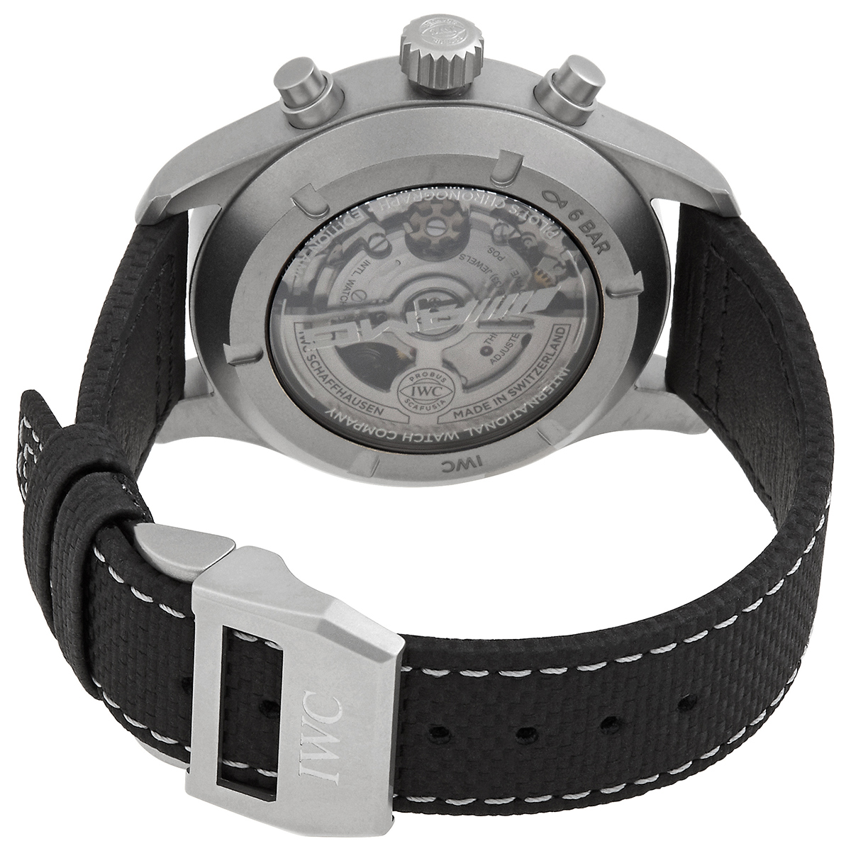 iwc pilot chronograph amg automatic carbon dial men's watch iw377903 iwc pilot chronograph amg automatic carbon dial men's watch iw377903
