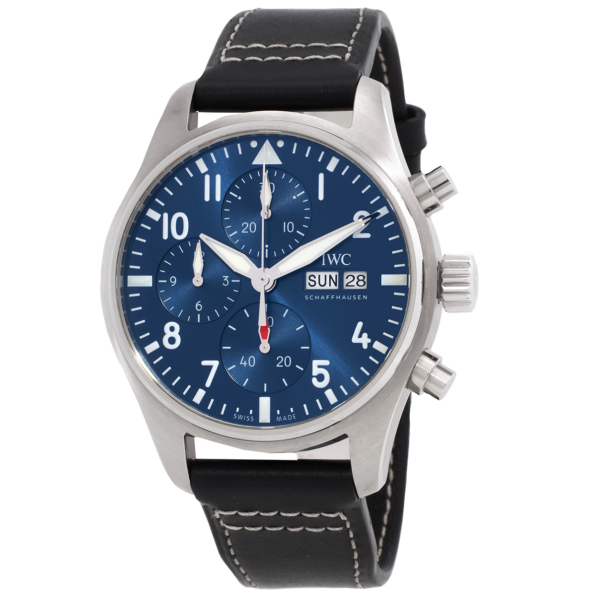 iwc pilot chronograph automatic blue dial men's watch iw388101bk iwc pilot chronograph automatic blue dial men's watch iw388101bk