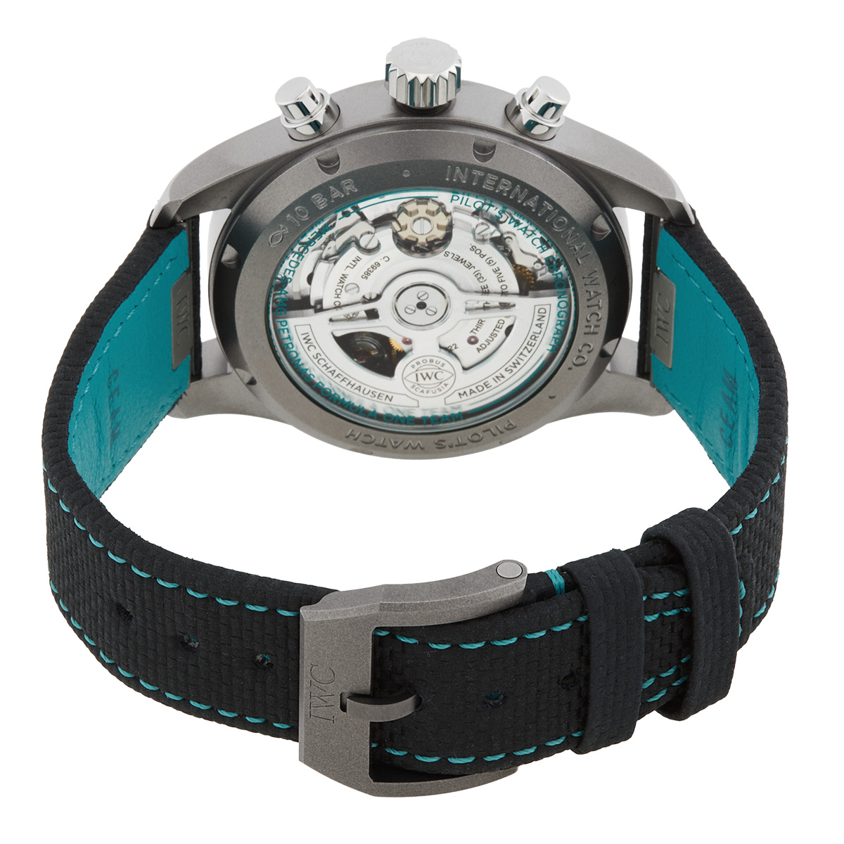 iwc pilot chronograph "mercedes amg petronas formula one team" automatic men's watch iw388108 iwc pilot chronograph "mercedes amg petronas formula one team" automatic men's watch iw388108