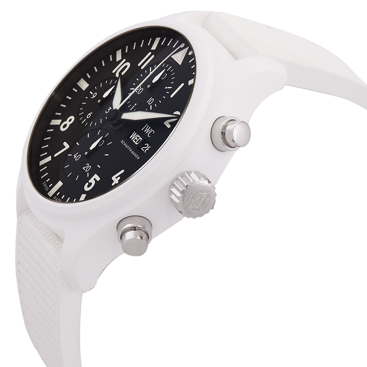 iwc pilot chronograph top gun "lake tahoe" automatic black dial men's watch iw389105 iwc pilot chronograph top gun "lake tahoe" automatic black dial men's watch iw389105